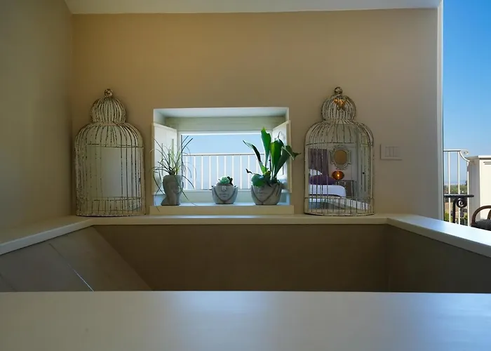 빌라 Modern & Private In Unique Location, Pool And Sunset Terrace 소렌토